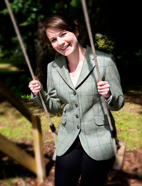 rennes — Margaret Howell | Welt Pocket Blazer in Harris Tweed