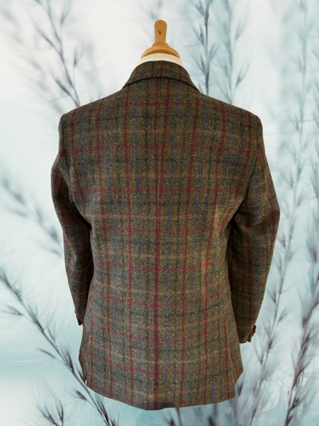 Alex Jacket Back Angus Tweed