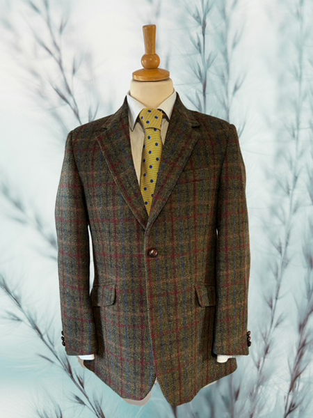 Alex Jacket Front Angus Tweed