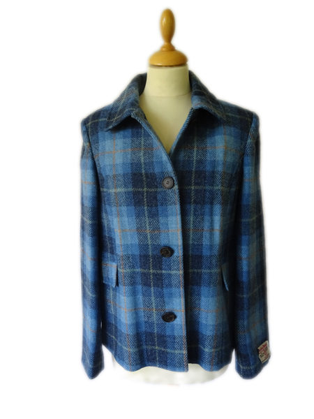 Catherine Belted Swing Coat, Grey Herringbone Harris Tweed : Harris Tweed  Shop, Buy authentic Harris Tweed from Scotland.