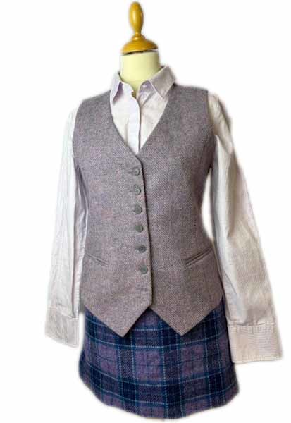 Custom Made Ladies Waistcoat Front