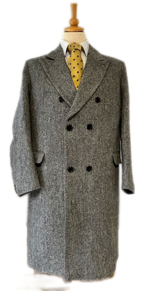 Double Breasted Overcoat Front