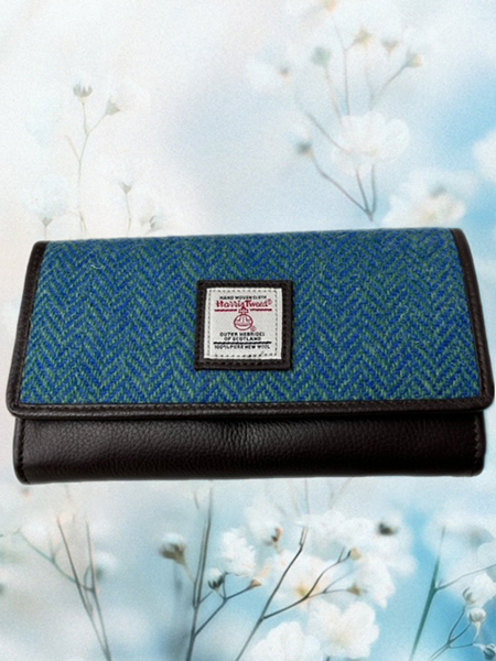 Harris tweed purse sale