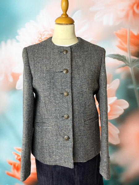 Garce Jacket Duck Egg Front