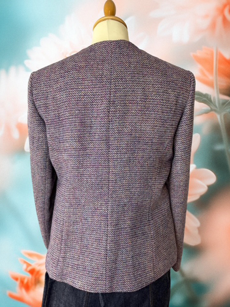 Grace Jacket Lilac Back