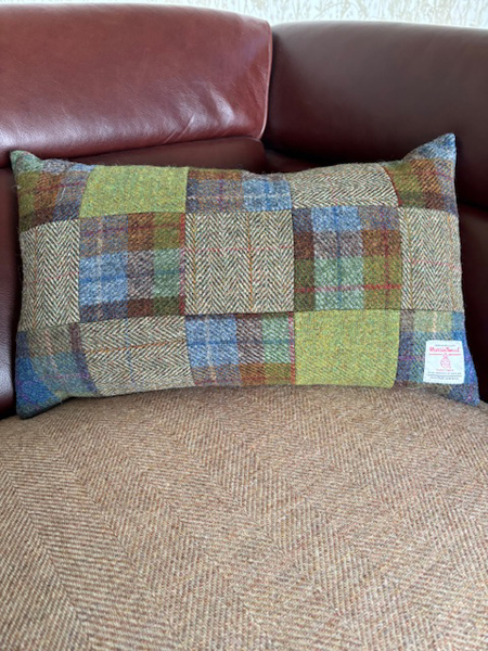 Green Rectangular Cushion Front