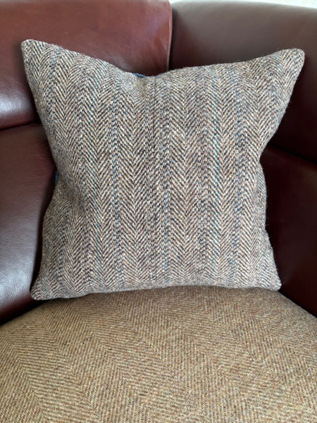 Green Square Cushion Back