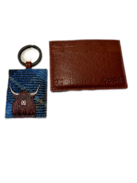 Hairy Cow Credit Card Case And Key Ring Back