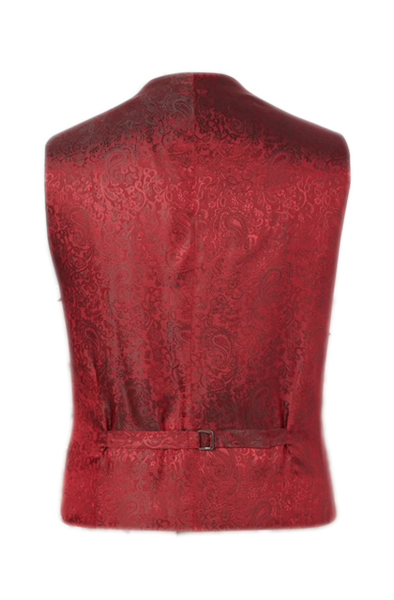 Ian Waistcoat Red Back Nb