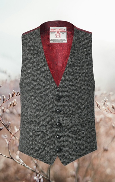 Ian Waistcoat Red Front