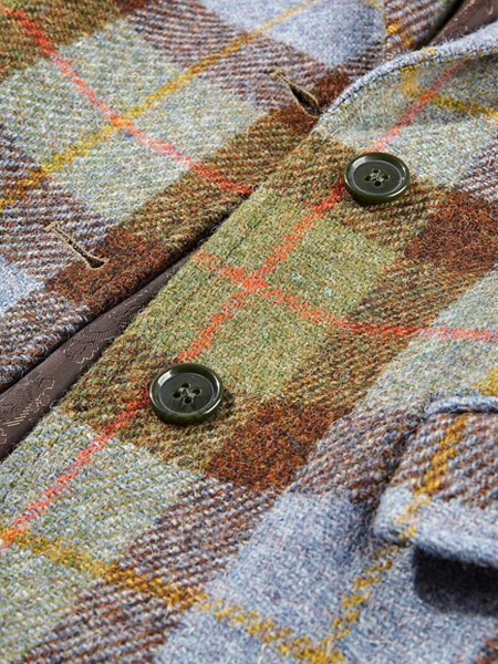 Karen Ladies Harris Tweed Waistcoat Cloth