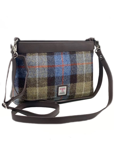 Large Mackenzie Check Shoulder Bag