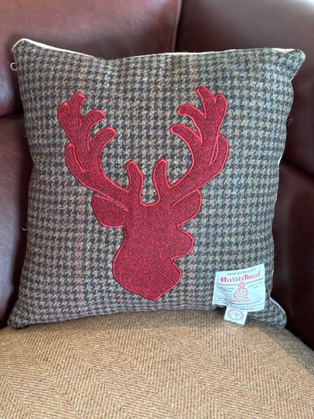 Lovable Stag Cushion Front