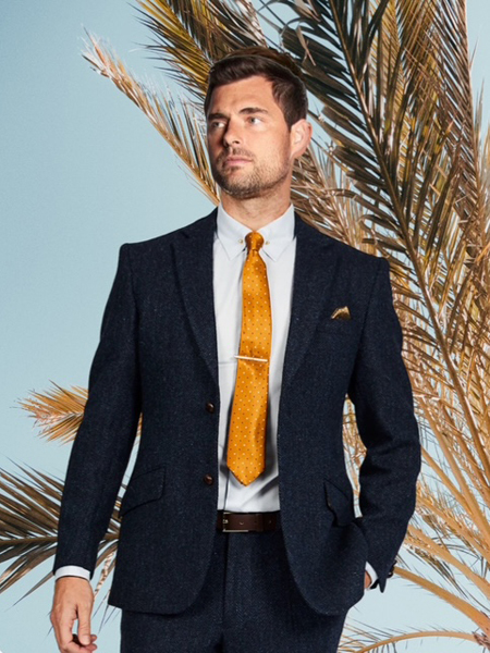 Navy Patrick Jacket Lead