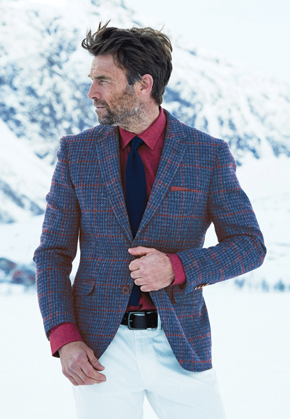 Patrick Tailored Jacket & Waistcoat, Harris Tweed : Harris Tweed