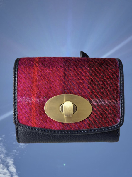 Red Check Ladies Purse