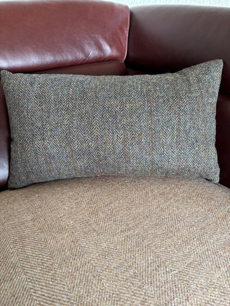 Red Rectangular Cushion Back