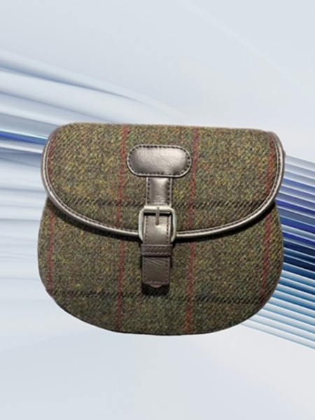 Rowan Green Saddle Bag