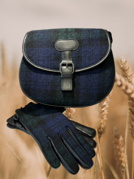 Saddle Bag And Gloves Gift Set