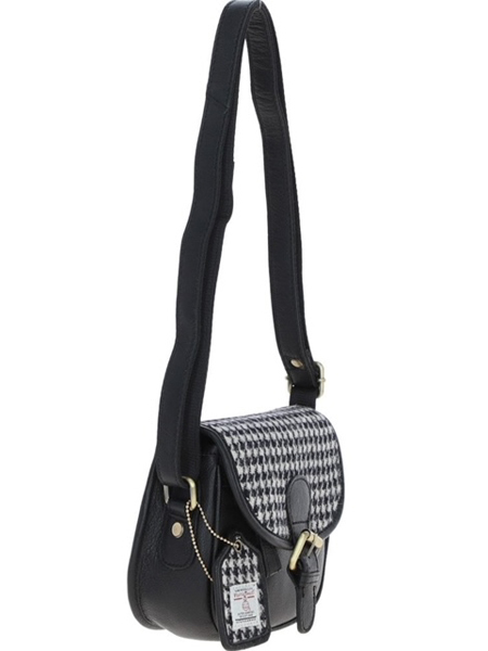 Saddle Bag Houndstooth Side