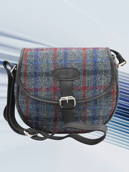 Saddlebag Grey Check