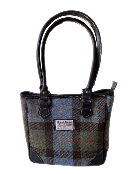 Shire Long Handled Macleod Harris Tweed Handbag Front(1)