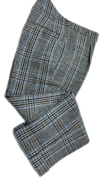 Trad Trousers Blue Check