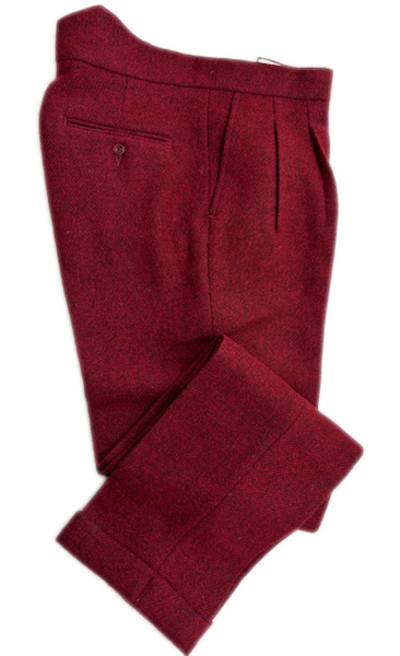 Trad Trousers Prussian Red