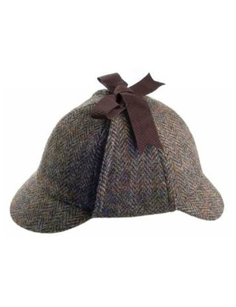 Sherlock Traditional Cap, Harris Tweed : Harris Tweed Shop, Buy authentic  Harris Tweed from Scotland.