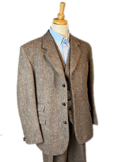 Glen Traditional 3 Piece Suit, Harris Tweed : Harris Tweed Shop 