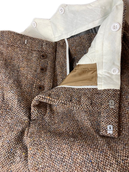 Bracken Brown Harris Tweed Trousers