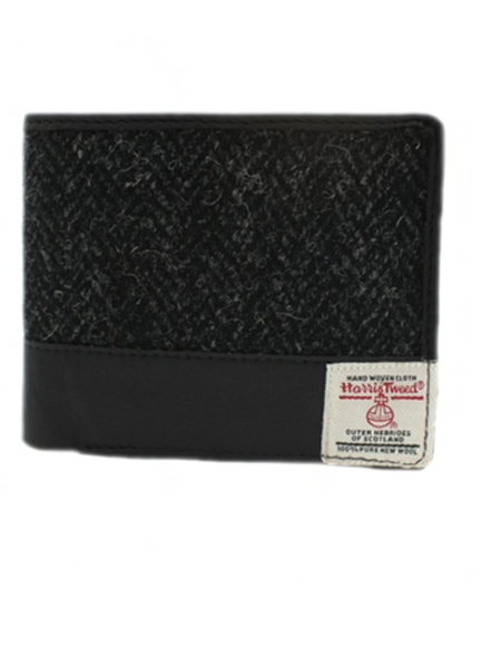 Wallet Black Herringbone