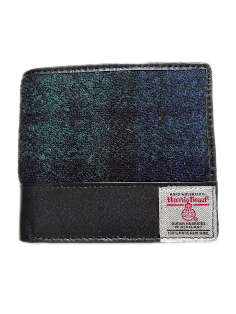 Wallet Blackwatch Harris Tweed